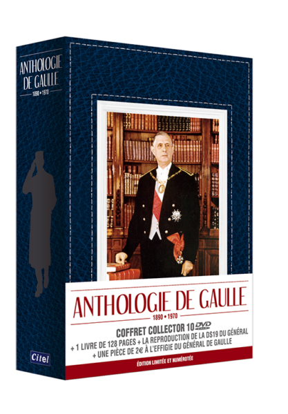 Coffret Collector 10 DVD – Anthologie De Gaulle